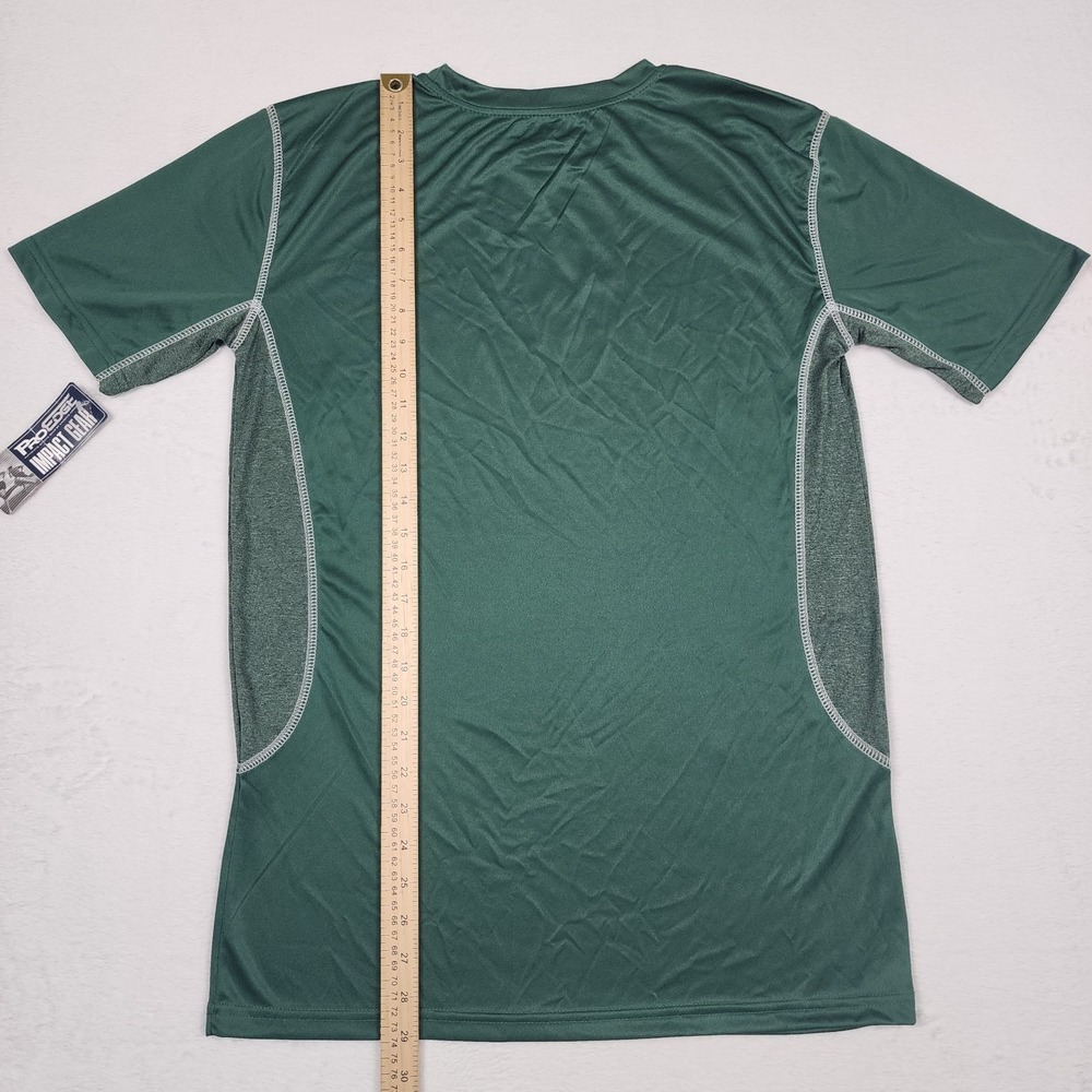 Michigan State Spartans Shirt Mens Medium Green NWT Pro Edge NCAA Performance - Picture 5 of 8